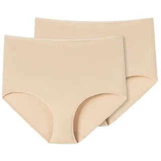 SCHIESSER Damen 2PACK Maxi Sand, 48