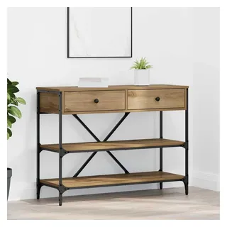 vidaXL Artisan Konsolentisch 100x34,5x75 braun