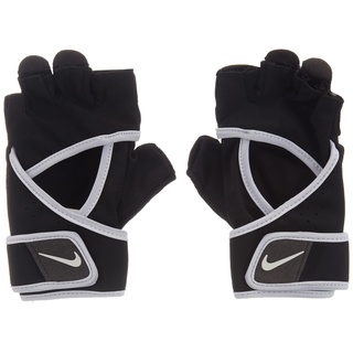 Womens Gym Premium Fitness Gloves Black/White L