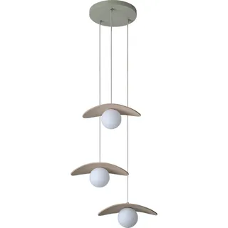 Osram Decor Pearl 3-flg. 34 cm rund/beige