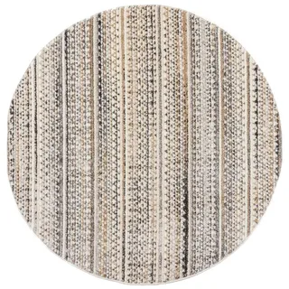 KADIMA DESIGN Perran Teppich Ø 160 cm Beige