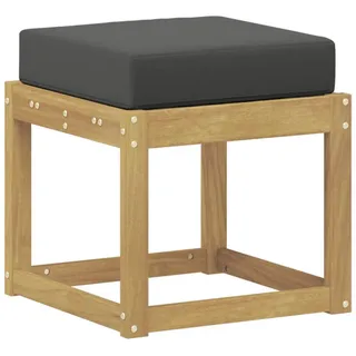 vidaXL Hocker Bank 43 x 43 x 45 cm Weiß