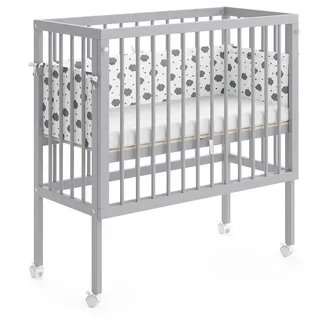 VitaliSpa Beistellbett Sophie, Grau,