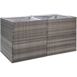 vidaXL Pflanzkübel 157 x 80 x 80 cm Grau