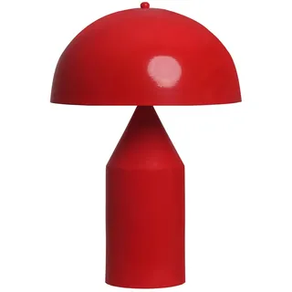 Bamyum Lipeo Tischlampe Grün 30cm, Pilz Lampe, Metall Lamp, Rot