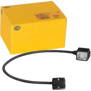 HELLA 2AB 004 532-001 Leseleuchte - Halogen - 12V - 6.0W - YL - Anbau | Lichtscheibenfarbe: glasklar - innen - Menge: 1