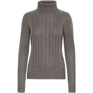 Oxmo Rollkragenpullover Grau XL
