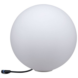 PAULMANN LED-Außenleuchte »Plug & Shine Globe«, 6,5 W, dimmbar - weiss