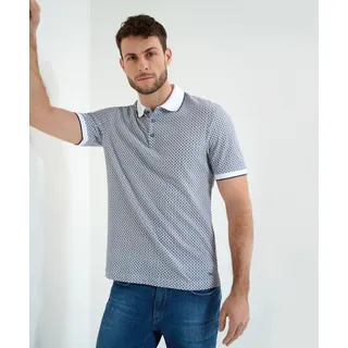 Poloshirt BRAX "Style PERRY" Gr. XXXL (58/60), weiß Herren Shirts Kurzarm