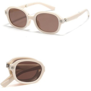 PACIEA Sonnenbrille PACIEA Sonnenbrille Damen Herren faltbar polarisiert 100% UV400 Schutz weiß