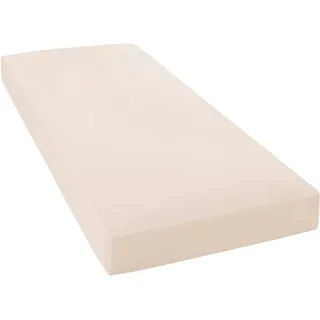 JANINE 5007 Mako-Feinjersey 180 x 200 - 200 x 200 cm sand
