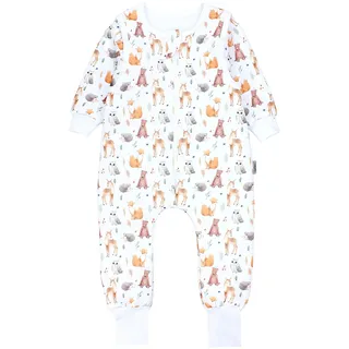 TupTam Baby Schlafsack TupTam Wald Tiere Beige/Braun 2.5 TOG 104/110