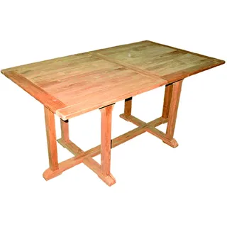 Mojawo Teak Tisch Gartentisch 210 x 160 x 75 cm unbehandelt