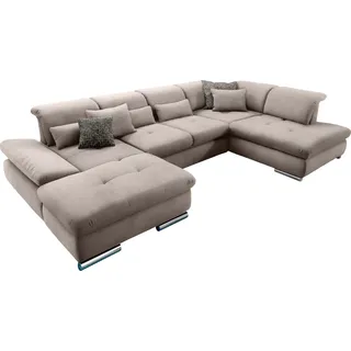 Set One by Musterring Eckcouch U-Form grau