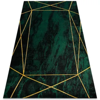 RugsX Emerald Teppich 120 x 170 cm Gold/Grün