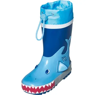 Playshoes Gummistiefel Hai Blau 26