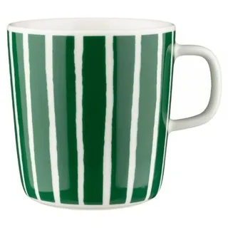 Marimekko Becher Oiva Piccolo Weiß Grün (Groß)