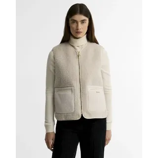 Barbour Bainford Liner - Fleeceweste - Damen Ecru UK 14 / L