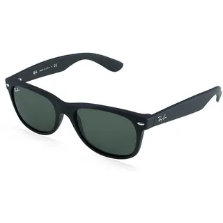 Ray-Ban New Wayfarer RB2132 622 52-18 black rubber/green classic