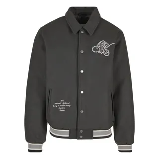 Karl Kani Snow Tiger College Jacke grau M