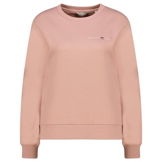 Gant T-Shirt Damen Sweatshirt (1-tlg) rosa L