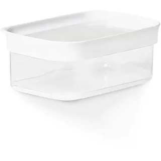 Emsa Optima rechteckig transparent/weiß 0,45 l