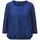 Chiffon-Shirt mit 3/4-Arm 44