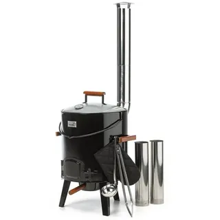 Skandika Gulaschkessel 14 Liter Edelstahl schwarz