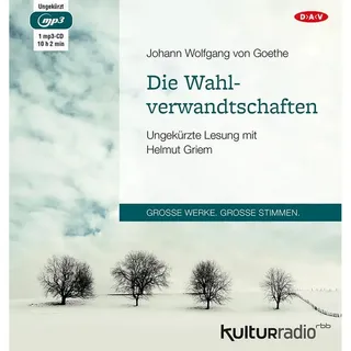 Der Audio Verlag Hörspiel Die Wahlverwandtschaften