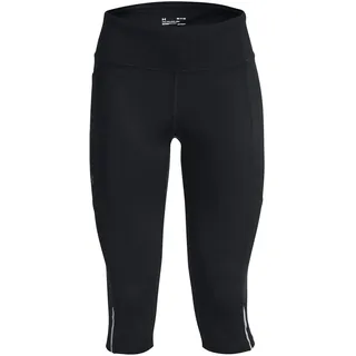 Under Armour Fly Fast 3.0 Speed Caprihose Damen 001 black/black/reflective XS