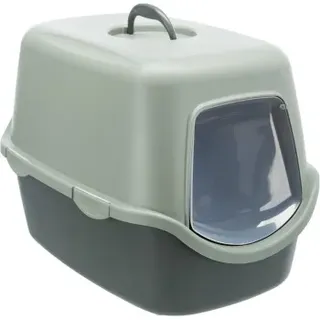 Trixie Katzentoilette Vico 40×40×56cm Anthrazit/Grau-Grün