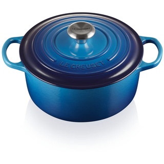 Le Creuset Signature Bräter 24 cm rund azure