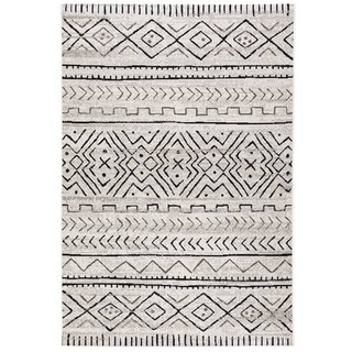 Karat Karat Outdoorteppich | Aztec | Grau | 80 x 150 cm
