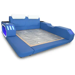 aea Multifunktion Betten 180 x 200 cm Blau