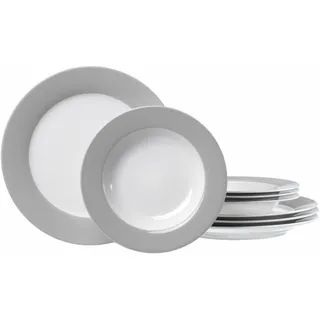 Flirt by R&B Doppio Tafelservice 8-tlg. grau