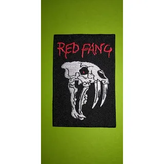Blue Hawaii M524 Patch Ecussion, RED FANG, 6 x 9 cm