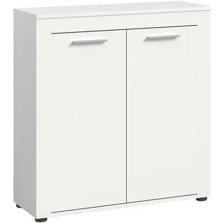 Möbel Boss Highboard Jam 80 x 88 x 35 cm Weiß