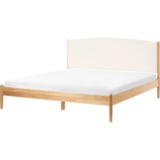 Beliani Clairac 180 x 200 cm Hellbraun