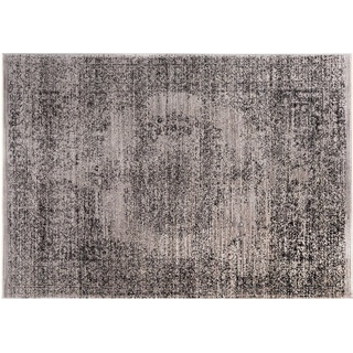 Teppich Bella, GALLERY M branded by Musterring, rechteckig, Höhe: 8 mm, Wohnzimmer grau 133 cm x 190 cm x 8 mm