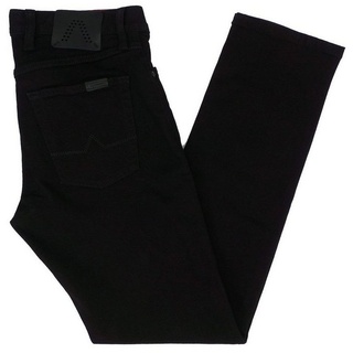 Alberto Straight-Jeans schwarz (1-tlg) schwarz