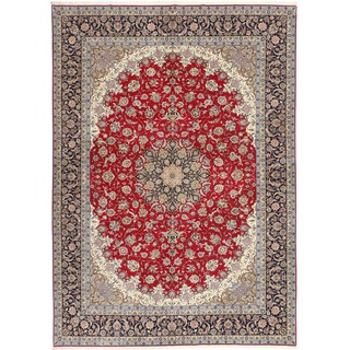 Isfahan Seidenkette Teppich 300x417