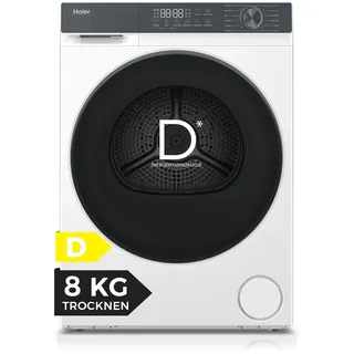 Haier HD80-D637 Wärmepumpentrockner G3 (8 kg, Weiß)