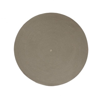 Outdoor-Teppich Circle - 140 cm rund ROT - Taupe