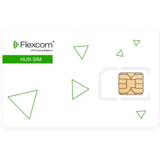 Flexcom SIMGPSHU6H Daten-SIM-Karte für GPS-Tracker – 6 Monate Nutzung in Ungarn