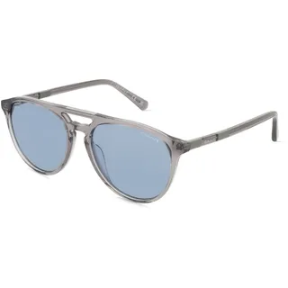 Gant GA7223 Herren-Sonnenbrille Vollrand Pilot Acetat-Gestell, grau