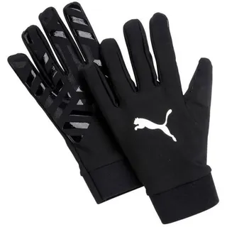 Puma Feldspielerhandschuhe mit gummierten Einsätzen black 10