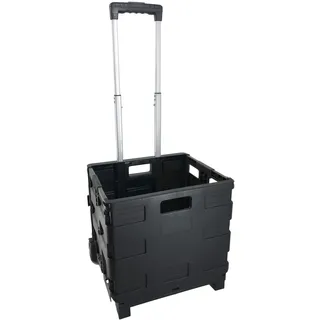 Trendline Transport Trolley schwarz 42,5 x 40,5 cm