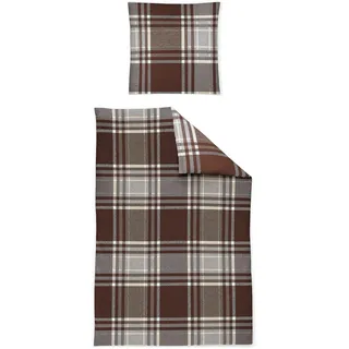 IRISETTE Alpaka 8456 kariert Rot 155 x 220 cm + 2 x 80 x 80 cm