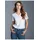 V-Shirt Slim Fit Weiß S
