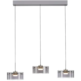 MONDO KARENA 3-flg. 74 cm rund grau